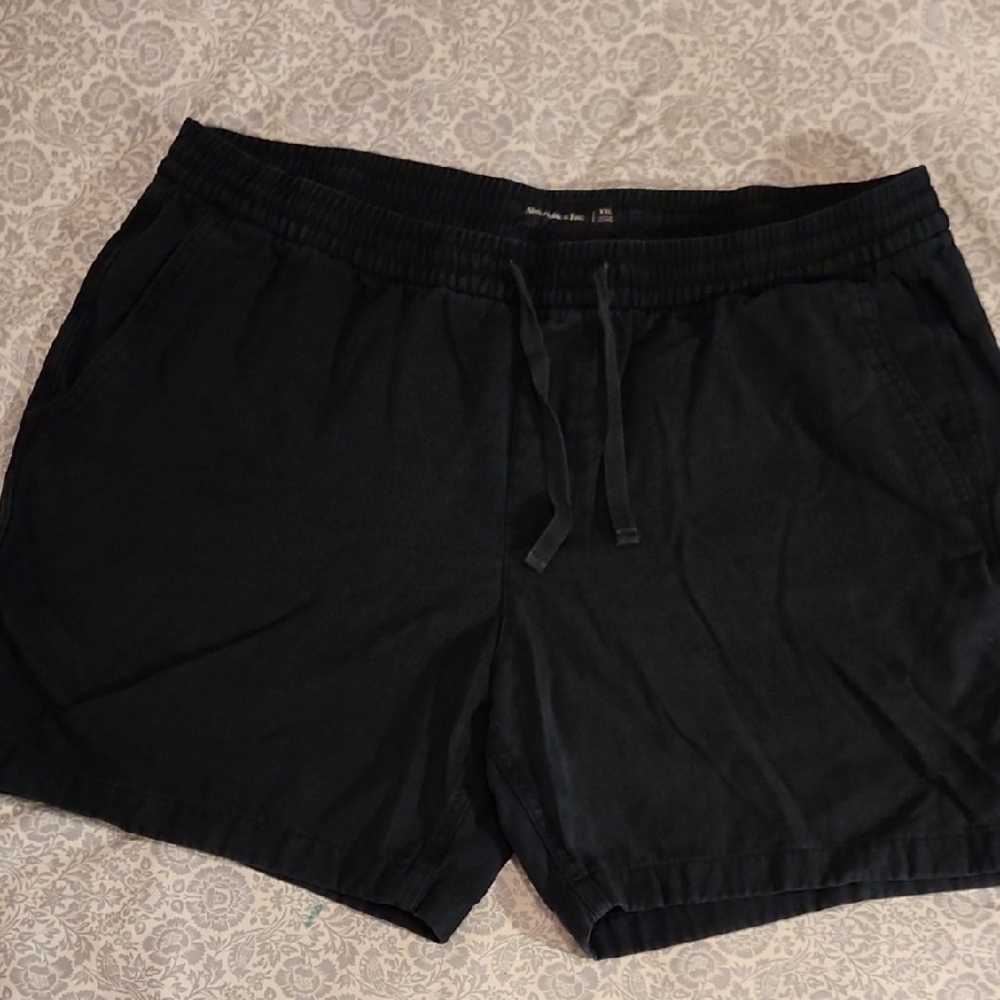 Abercrombie & Fitch XXL Black Casual Shorts